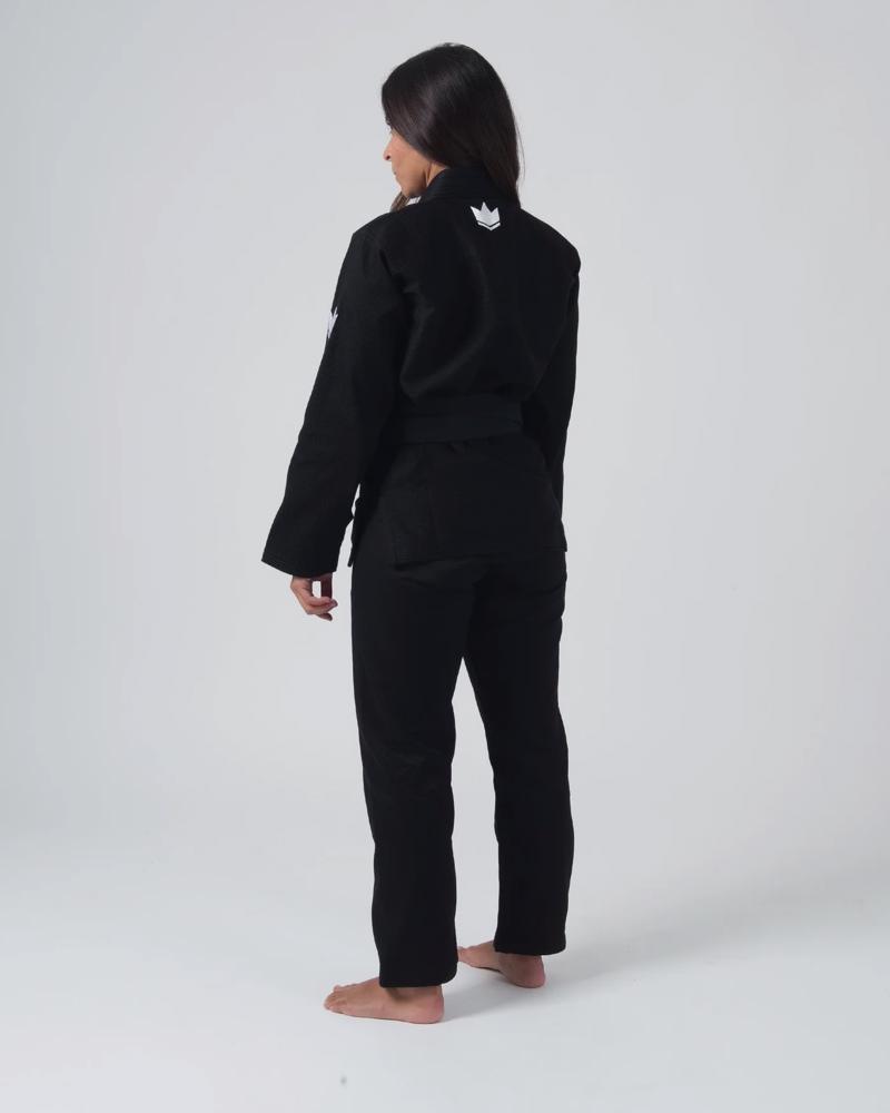 KINGZ womens kore v2 2024 edition BJJ GI - black